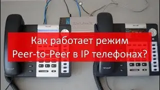 Что такое режим Peer-to-Peer (P2P) и как его применять в SIP телефонах ATCOM?
