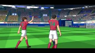 Playing Captain Tsubasa⚽️🔥