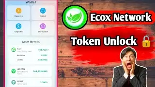 Ecox Network Token Unlock // Ecox Network Good News // Ecox Network // HTK Gamer 