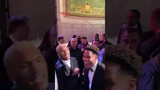 Devin Haney and Conor Benn meet at The Ring Awards 👀