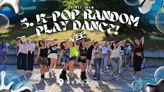 5. K-POP RANDOM PLAY DANCE | in HUNGARY 🇭🇺 | VIBEZ TEAM | 2025 - June
