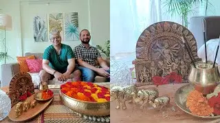 Getting Ready for Durga Pujo | Simba bath routine | Home Decor Ideas | #DurgaPujoSeries #vlog33
