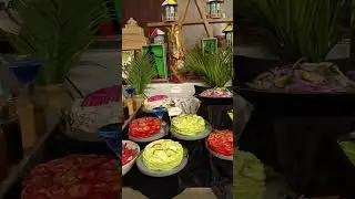 &ldquo;Beautiful Fruit & Vegetable Carving Display 🍉🥕&rdquo;