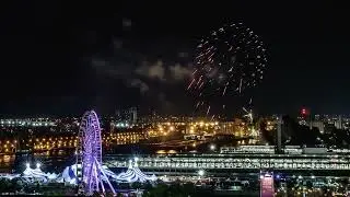 Montreal Canada Day Fireworks 2019 | Le Feu d&rsquo;Artifice &agrave; Montr&eacute;al