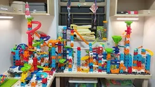 World's Largest VTech Marble Rush marble run build!