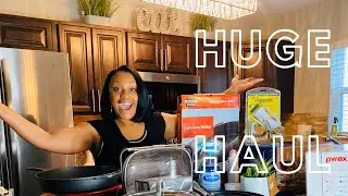 STEPPING MY KITCHEN GAME UP!!//MUST HAVE KITCHEN ESSENTIALS!!/ROSS HAUL!!!AMAZON!!AND MORE!!