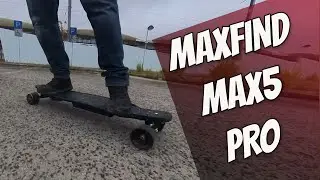Maxfind Max5 Pro - Skate Electrico ★ 🔥🔴 - PORTUGUES 💯✅