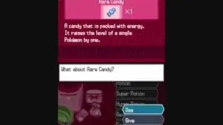 Pokemon Black/White Rare Candy Code