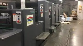 Buy Used 1998 Heidelberg SM74-4P3-+L Offset Printing Presses Machine