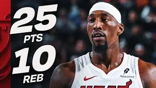 Bam Adebayo's 25-PT DOUBLE-DOUBLE In LA | November 3, 2025