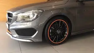 Mercedes-Benz CLA Shooting Brake 220d AMG Line 7G Orange Art Edition