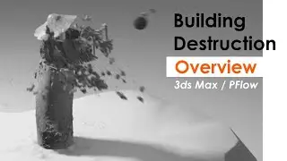 3ds Max 2016 - Building Destruction VFx