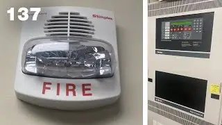 Fire Alarm Test 137 | Simplex 4100U