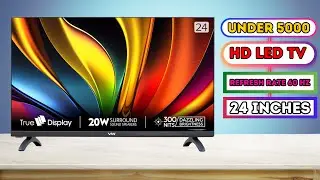 VW 24 Inches Premium HD Ready LED TV Under 5000 | Review | Hindi