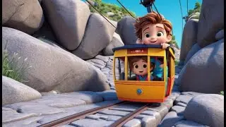 The Shy Cable Car Is Coming Gently 🚠 | Nursery Rhymes for Kids & Baby Songs