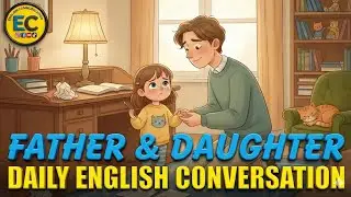 Реальный разговорный английский для начинающих: отец и дочь.