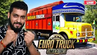 INDIAN TRUCK DRIVER GAMEPLAY #shortsfeed #shortslive #shorts #ets2 #live #dangerous #1