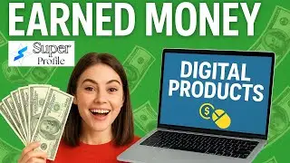 How Much I Earned from Selling Digital Products with SuperProfile ✅