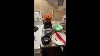 Making salsa from Chili pequin and ancho peppers