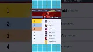 Hero Leaderboards In Marvel Rivals