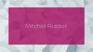 Mitchell Russell - appearance