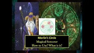 Merlin Circle - All Wishes Fullfilled 100% - How to Use Merlin's Circle/Sigil? -Merlin Sigl Power ✨🌈