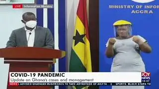 Live: Update on Ghana&rsquo;s Covid-19 cases and management - News Desk on JoyNews (20-8-20)