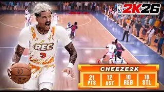 *NEW* &ldquo;DEMIGOD&rdquo; LOCKDOWN BUILD GOES OFF FOR A QUADRUPLE DOUBLE IN RANDOM REC NBA 2K26