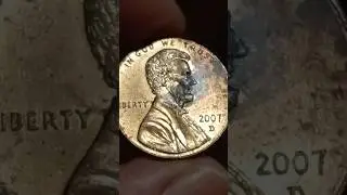 2007,(D), One Cent., Lincoln Penny