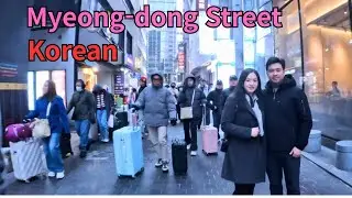 639) Myeongdong, Korea's largest tourist attraction | Winter 2026 : Korea Walk [4K 60 (ASMR