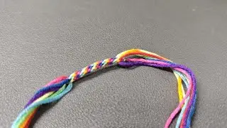 8-String Kumihimo Loop Tutorial | Easy Start for Friendship Bracelets