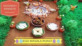 Egg Masala Roast || EP#29||Tiny Chutti Cooking