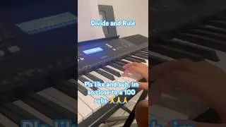 Divide and Rule #pianoshort #piano #music #pianomusic #pianocover #divideandrule