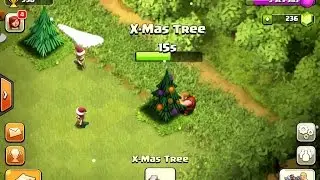 Clash of Clan - Remove X-Mas tree - What will we get ?