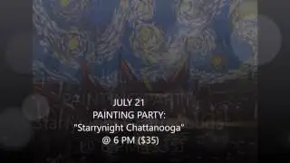 JULY CALENDAR OF PAINTING EVENTS