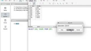 SQL Queries using SELECT in LibreOffice Base