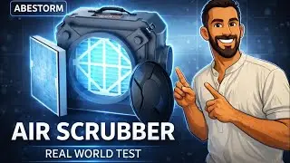 Abestorm V3 Air Scrubber 550 CFM HEPA with 3-Stage Filtration System 👍