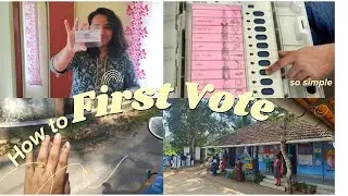 How to Vote for First time , എൻ്റെ കന്നി വോട്ട് #election #firstvote #keralaelection2025 #kollam 