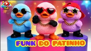 FUNK DO PATINHO - M&uacute;sica divertida para crian&ccedil;as | Dan&ccedil;a com os Patinhos coloridos |m&uacute;sica infantil 