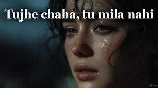Tujhe chaha mager tu mila nahi ( Urdu )