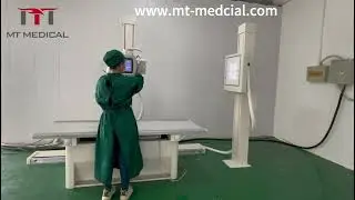 Touch Screen Floor mounted Digital Radiography System