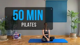 50 Min Pilates Workout - Dynamic Flow - Pilates at Home Workout - All Levels