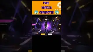 Most Rare 😯 Kapella Character Free 😱 In Free Fire Max #shorts