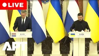 LIVE | Zelensky and Schoof Hold Joint News Conference in Kyiv | Ukraine War | APT