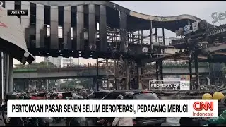 Pertokoan Pasar Senen Belum Beroperasi, Pedagang Merugi