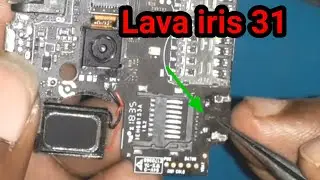 Lava iris 31 Battery Connector Jumper Missing