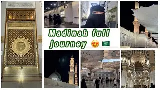 Visiting Madinah Al Munawwarah❤️ Beautiful Rawdha experience😇 Streets of Madinah🇸🇦Saudi republic day