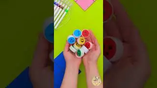 Emoji Bottle Cap Game! 😊😄 #learning #kidsvideo