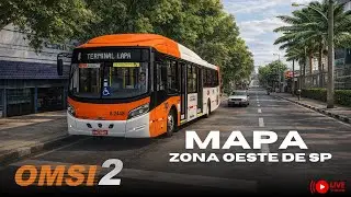 🚍 OMSI 2 AO VIVO | Linha 875C &ndash; Zona Oeste SP | Tr&acirc;nsito Realista e Imers&atilde;o Total