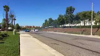 Don's Tesla powered Cobra doing some testing...